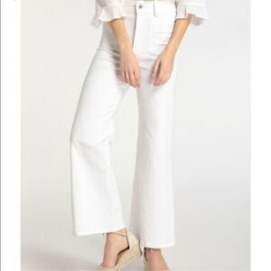 Rouje White Flare & Wide Leg Jeans